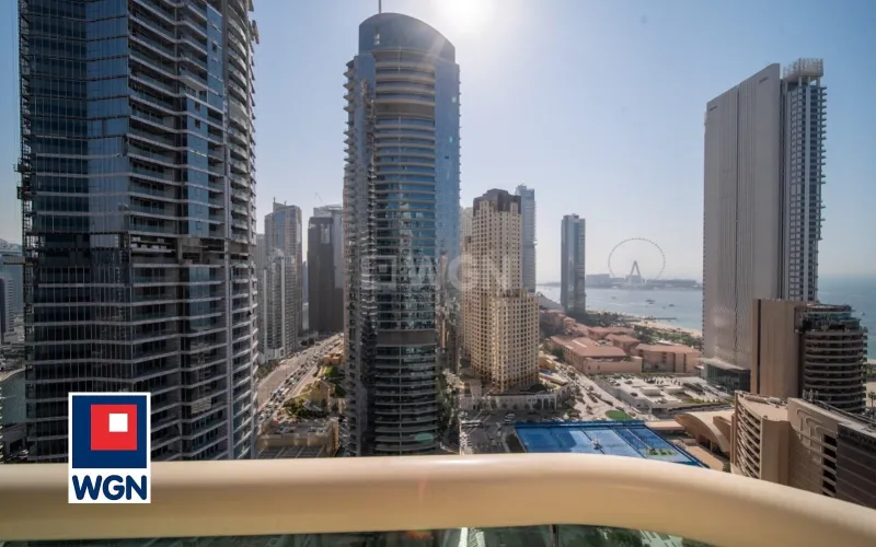 Mieszkanie na  sprzedaż Dubaj - Dubai Marina, Widok na Zatokę, Umeblowane, Komfortowe, Wolne
